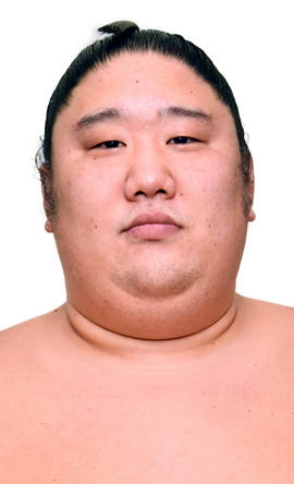 Portrait of the sumo wrestler