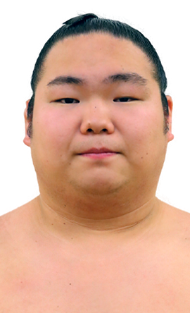 Portrait of the sumo wrestler