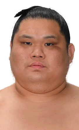 Portrait of the sumo wrestler