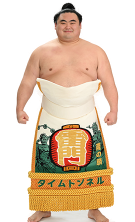 Portrait of the sumo wrestler