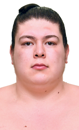 Portrait of the sumo wrestler