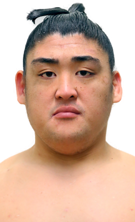 Portrait of the sumo wrestler