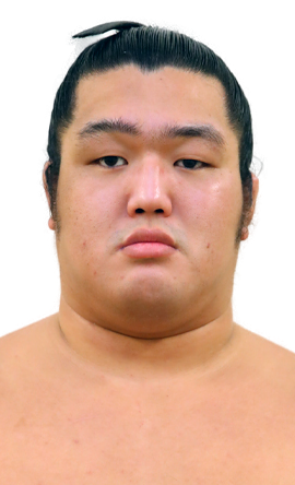 Portrait of the sumo wrestler