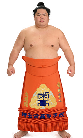 Portrait of the sumo wrestler