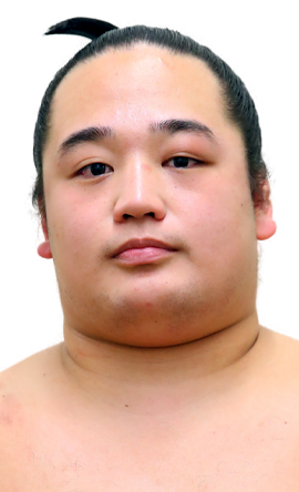 Portrait of the sumo wrestler