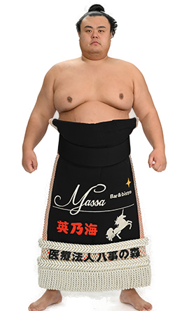 Portrait of the sumo wrestler