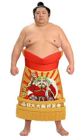 Portrait of the sumo wrestler