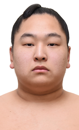 Portrait of the sumo wrestler