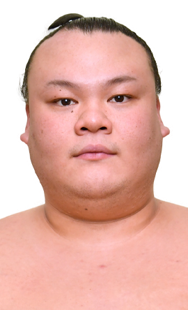 Portrait of the sumo wrestler