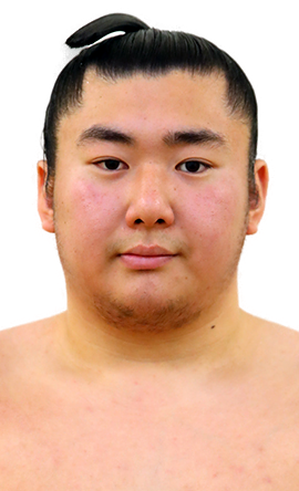 Portrait of the sumo wrestler