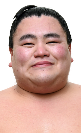 Portrait of the sumo wrestler