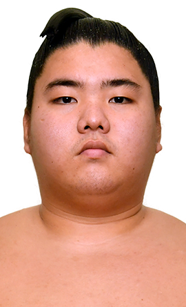 Portrait of the sumo wrestler