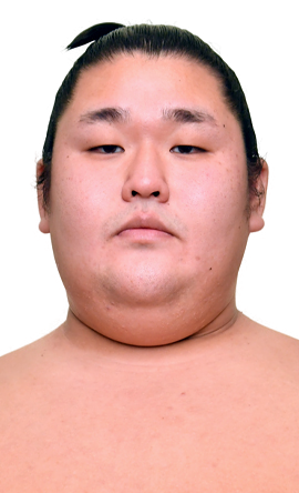 Portrait of the sumo wrestler