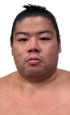 Portrait of the sumo wrestler