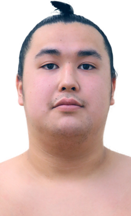 Portrait of the sumo wrestler