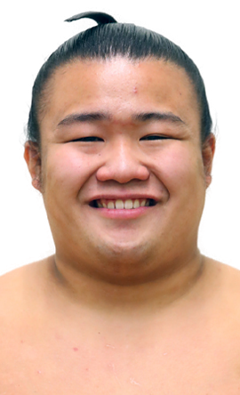 Portrait of the sumo wrestler