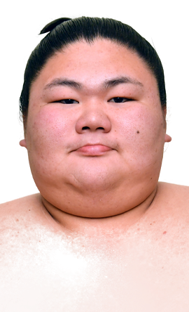 Portrait of the sumo wrestler