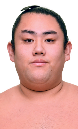 Portrait of the sumo wrestler