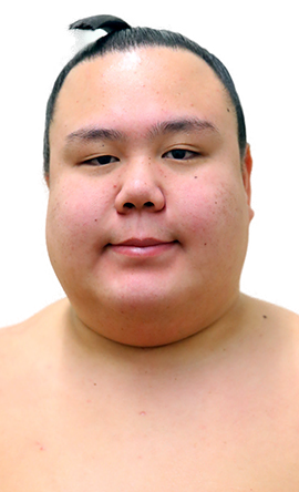 Portrait of the sumo wrestler