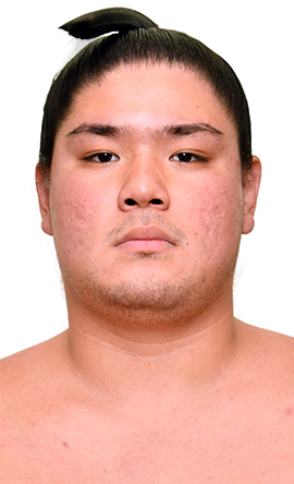 Portrait of the sumo wrestler