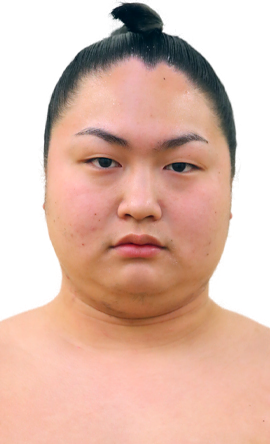 Portrait of the sumo wrestler