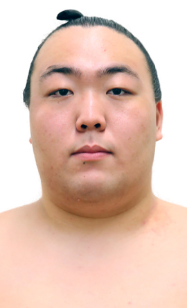 Portrait of the sumo wrestler