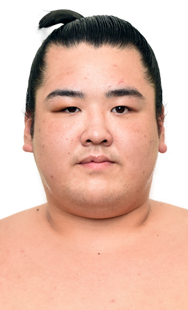 Portrait of the sumo wrestler