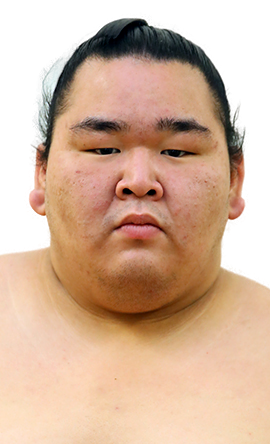 Portrait of the sumo wrestler