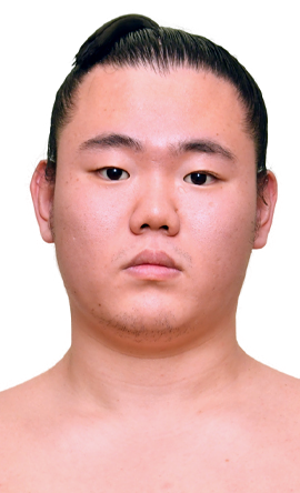 Portrait of the sumo wrestler