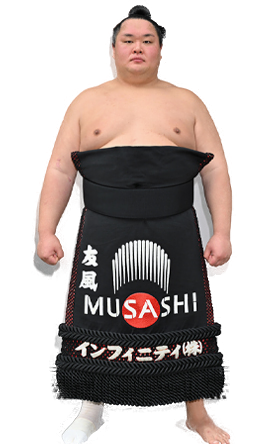 Portrait of the sumo wrestler