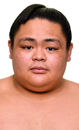 Portrait of the sumo wrestler