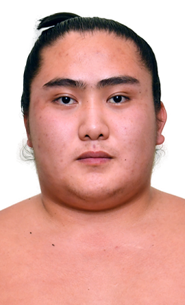 Portrait of the sumo wrestler