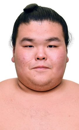 Portrait of the sumo wrestler