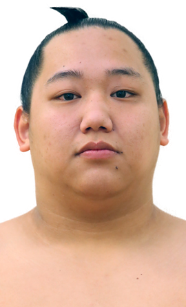 Portrait of the sumo wrestler