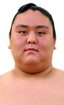 Portrait of the sumo wrestler