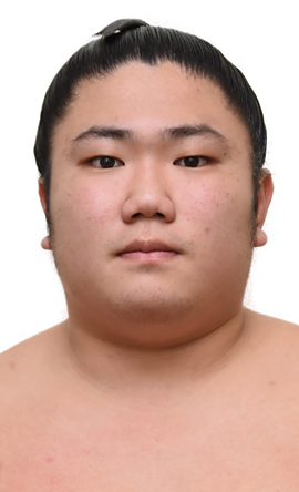 Portrait of the sumo wrestler