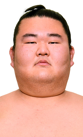 Portrait of the sumo wrestler