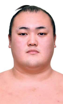 Portrait of the sumo wrestler