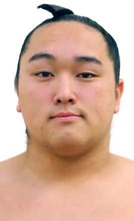 Portrait of the sumo wrestler