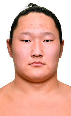 Portrait of the sumo wrestler