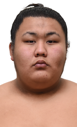 Portrait of the sumo wrestler