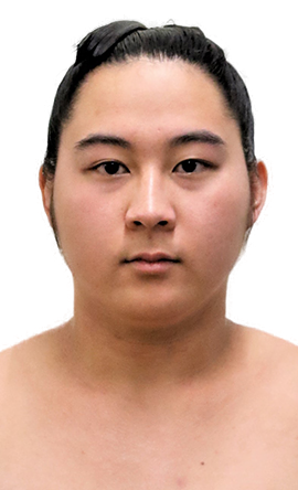 Portrait of the sumo wrestler