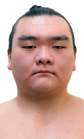 Portrait of the sumo wrestler