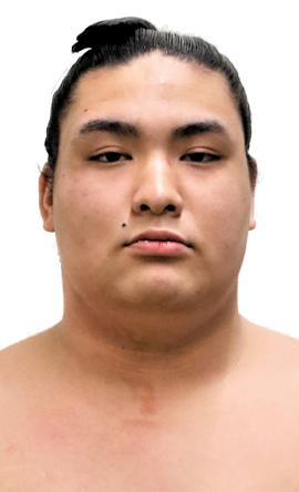 Portrait of the sumo wrestler