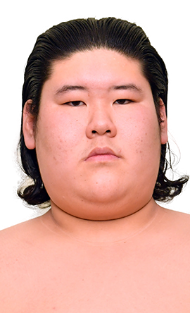 Portrait of the sumo wrestler