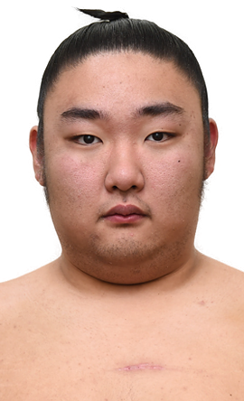 Portrait of the sumo wrestler