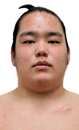 Portrait of the sumo wrestler