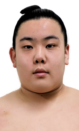 Portrait of the sumo wrestler