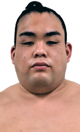 Portrait of the sumo wrestler