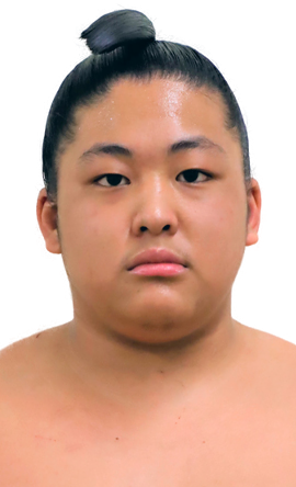 Portrait of the sumo wrestler